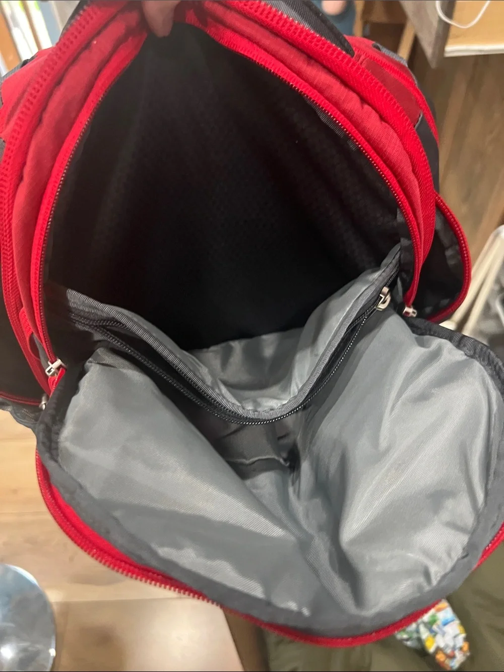 The North Face padded carry